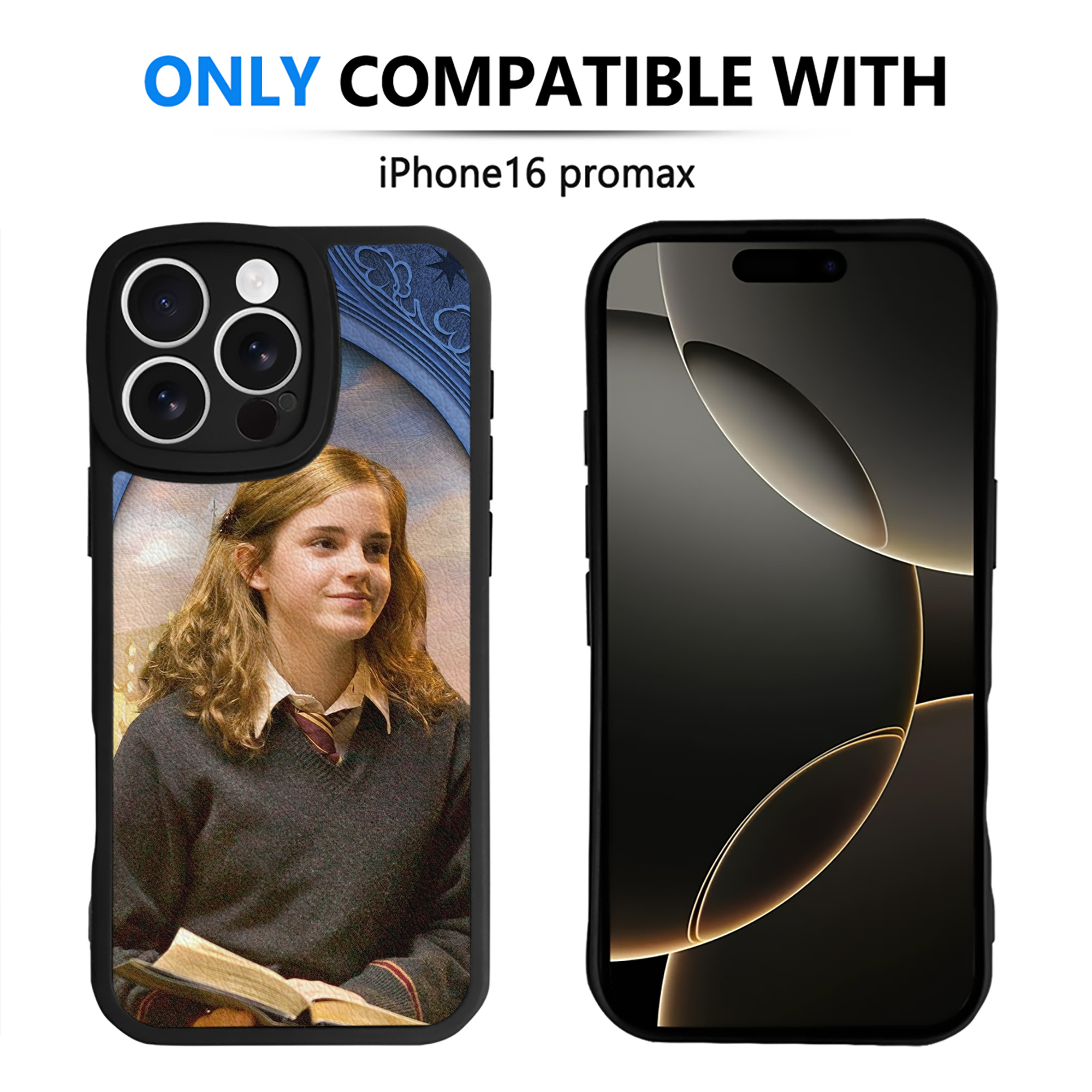 （画像用） Harry Potter ハリー・ポッターシリーズ 【iPhone 16シリーズ対応】シリコンスマホケース（レザー調） 材質：シリコン